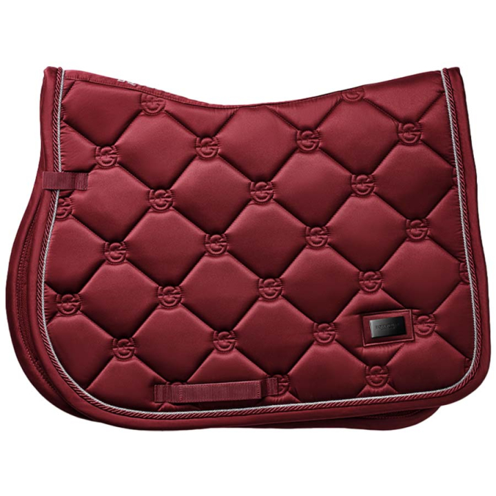 Schabracke ES Bordeaux in der Gruppe Pferdezubehör & Pferdebedarf / Schabracken / Springschabracken & Vielseitigkeitsschabracken bei Equinest (734019280276WN_r)