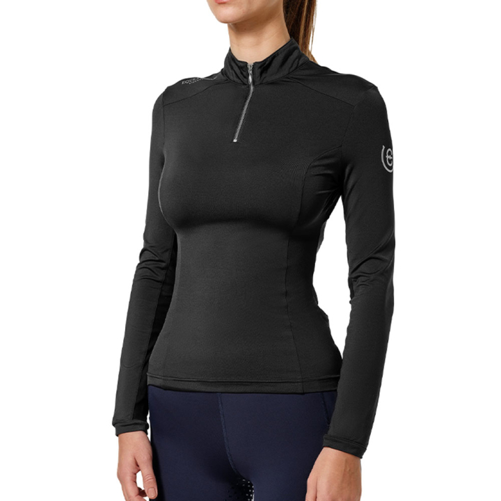 Trainingstop ES Air Breeze Black Edition in der Gruppe Reitbekleidung / Pullover & Fleecejacken bei Equinest (734019281767BA_r)