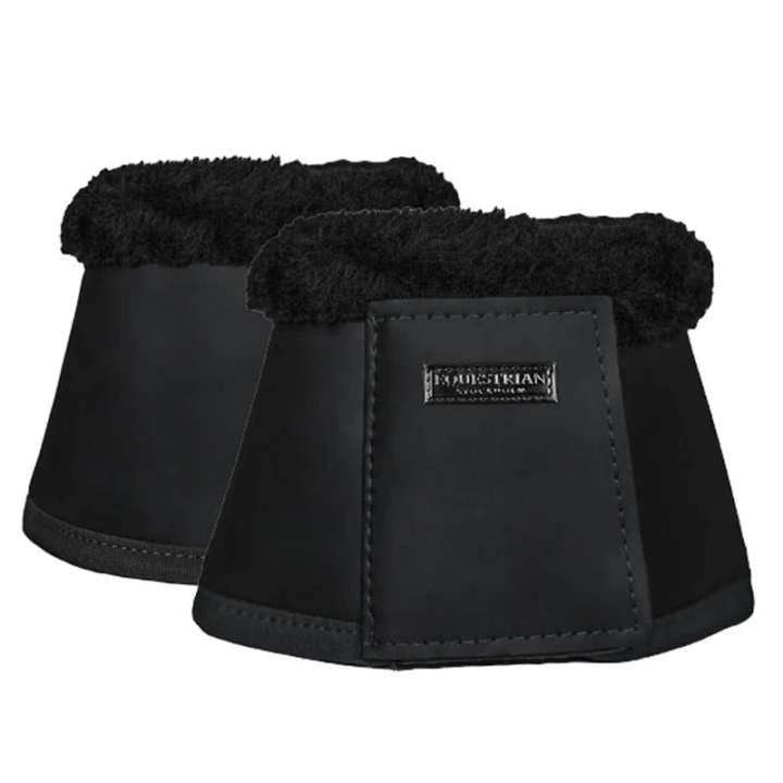 Springschoenen ES Faux Fur All Black in der Gruppe Pferdezubehör & Pferdebedarf / Beinschutz & Hufschutz  / Hufglocken bei Equinest (734020643168BABA_r)