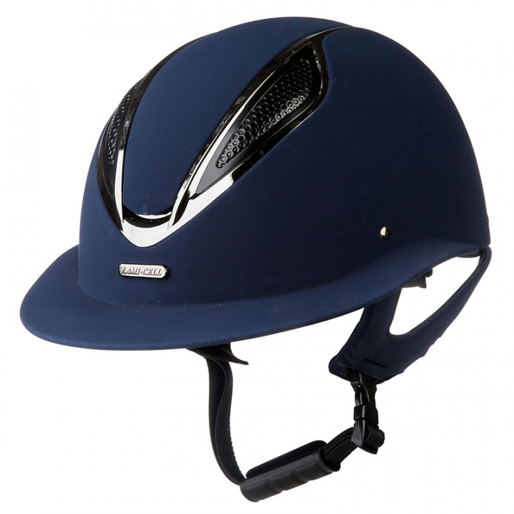 Reithelm Athena Blau in der Gruppe Reitausrüstung / Reithelme / Sonnenblende bei Equinest (743215Bl_r)