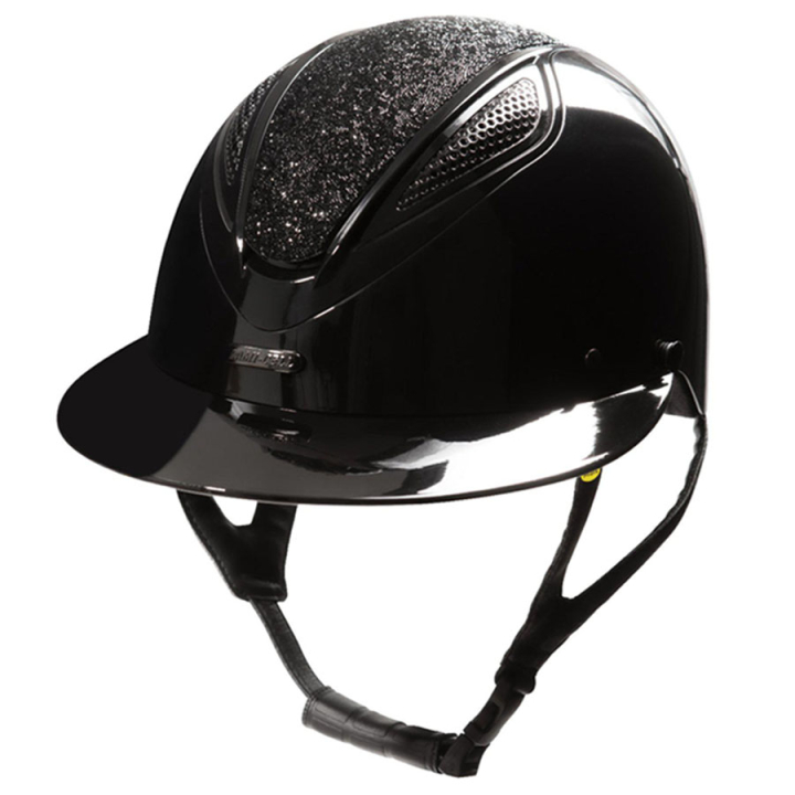 Reithelm MIPS Amelia Wide Peak Schwarz in der Gruppe Reitausrüstung / Reithelme / MIPS-Reithelme bei Equinest (743715BA_r)