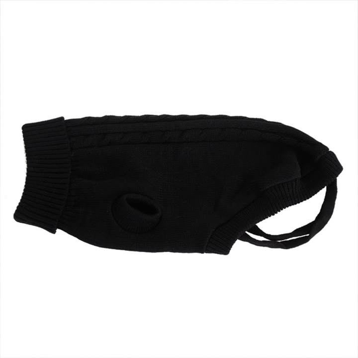 Hundepullover Gina Schwarz in der Gruppe Hund / Hundedecken & Hundemäntel bei Equinest (758925BA)