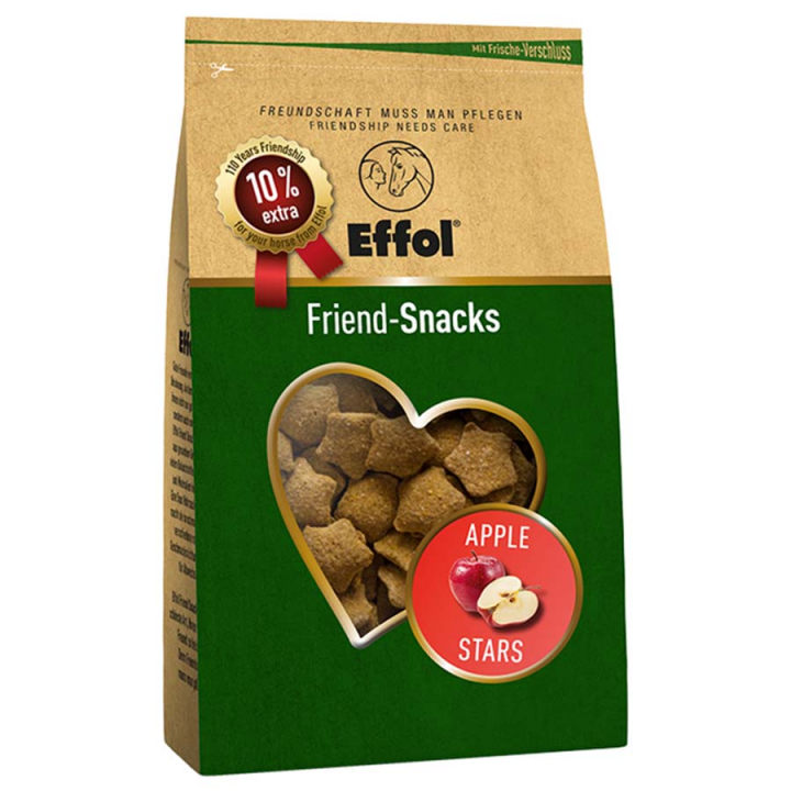 Pferdeleckerli Friend-Snacks Apfel 500g in der Gruppe Pflegeprodukte / Pferdeleckerlies bei Equinest (7704AP-550)