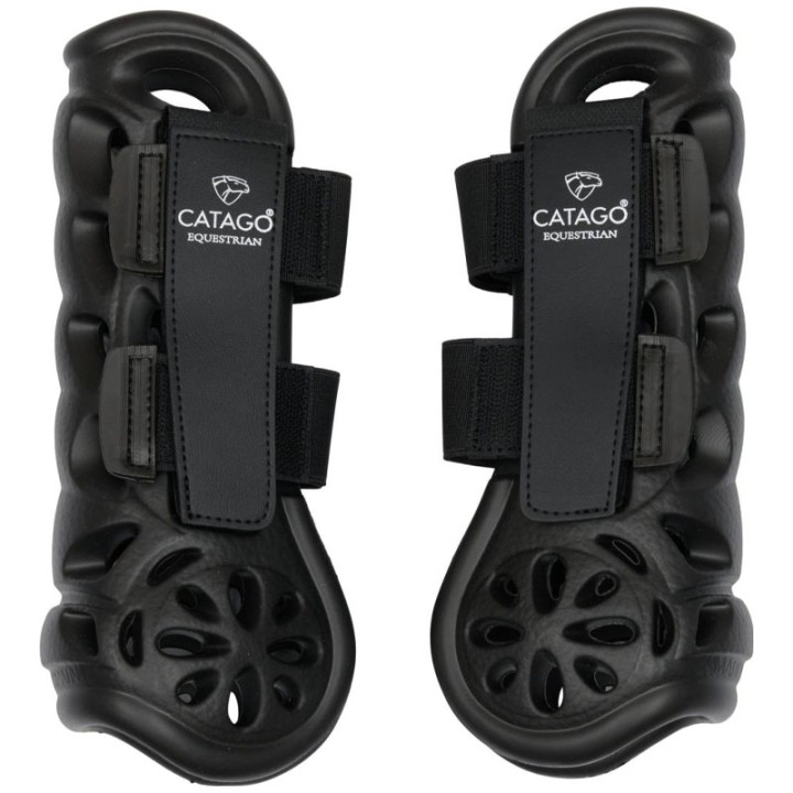 Tendon Boots EVA GUMFLY Schwarz in der Gruppe Pferdezubehör & Pferdebedarf / Beinschutz & Hufschutz  / Springgamaschen bei Equinest (801072001BA_r)