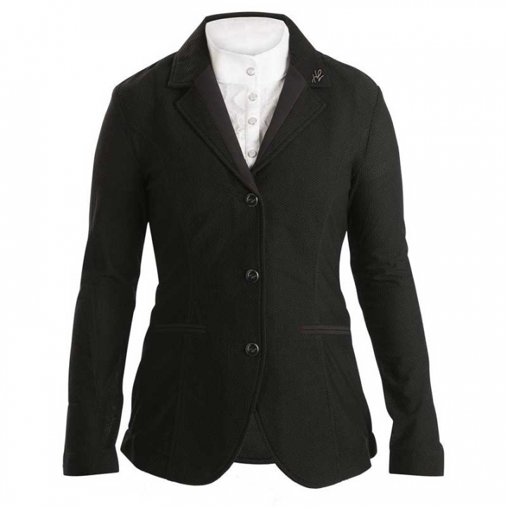 Turnierjacke Light Abrienne Schwarz in der Gruppe Reitbekleidung / Turnierjackets bei Equinest (808107Sv_r)