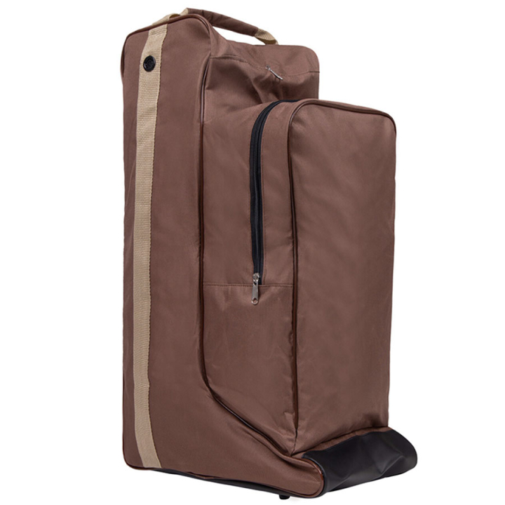 Stiefel- & Helm Tasche Combi Braun in der Gruppe Schuhe, Stiefel & Chaps / Reitstiefeltaschen & Zubehör bei Equinest (8104BRBE0BR)