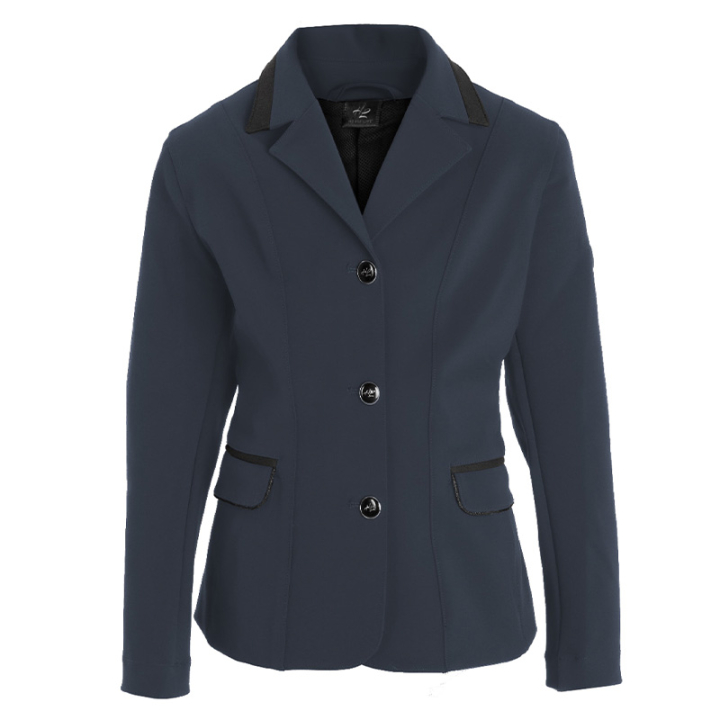 Wettkampfjacke Kinder/Jugend Wendy Marineblau in der Gruppe Reitbekleidung / Turnierjackets bei Equinest (818213NA_r)
