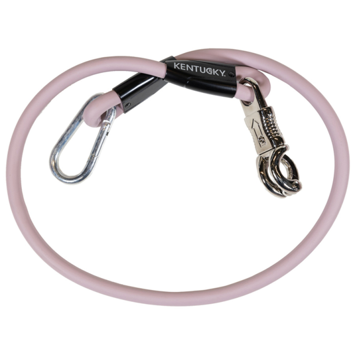Anbindestrick Box Lead & Cross Silicone Altrosa in der Gruppe Pferdezubehör & Pferdebedarf / Führstricke & Transportstricke / Stricke für Transport bei Equinest (821581055OPI_r)
