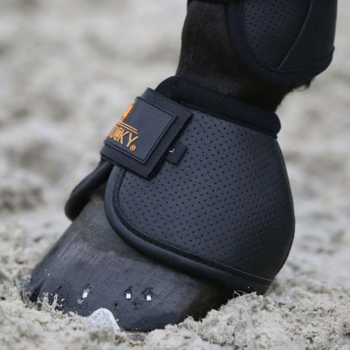 Hufglocken Air Tech Schwarz in der Gruppe Pferdezubehör & Pferdebedarf / Beinschutz & Hufschutz  / Hufglocken bei Equinest (84194BA_r)