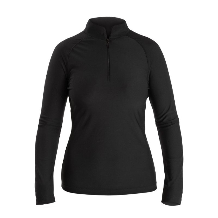 Reitshirt Mika Long Sleeve Schwarz in der Gruppe Reitbekleidung / Pullover & Fleecejacken bei Equinest (856113BA_r)