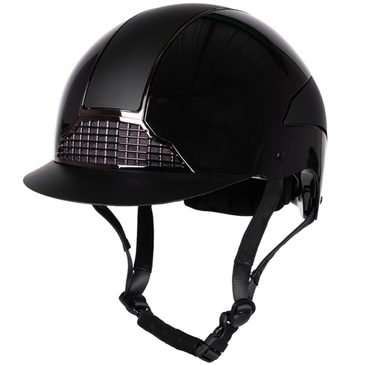 Reithelm Miami Schwarz in der Gruppe Reitausrüstung / Reithelme / Standardschirm bei Equinest (8769ZW5155BA_r)