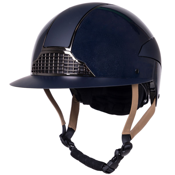 Reithelm Miami Polo Marineblau in der Gruppe Reitausrüstung / Reithelme / Sonnenblende bei Equinest (8770NA5155nan_r)