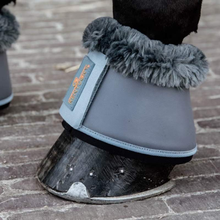Hufglocken Sheepskin Leather Grau in der Gruppe Pferdezubehör & Pferdebedarf / Beinschutz & Hufschutz / Hufglocken bei Equinest (88295GR_r)
