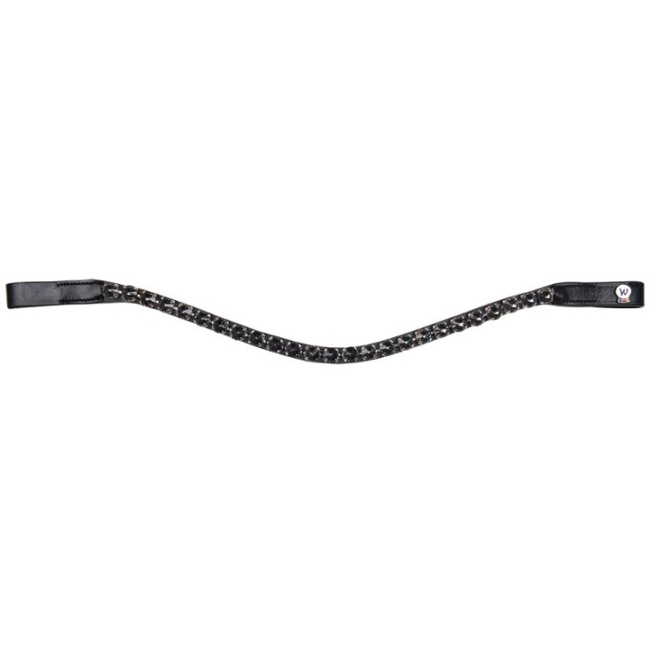 Stirnriemen Boost X-Line Schwarz/Schwarz in der Gruppe Pferdezubehör & Pferdebedarf / Zaumzeug & Stirnriemen / Stirnriemen bei Equinest (9576701PBABA_r)