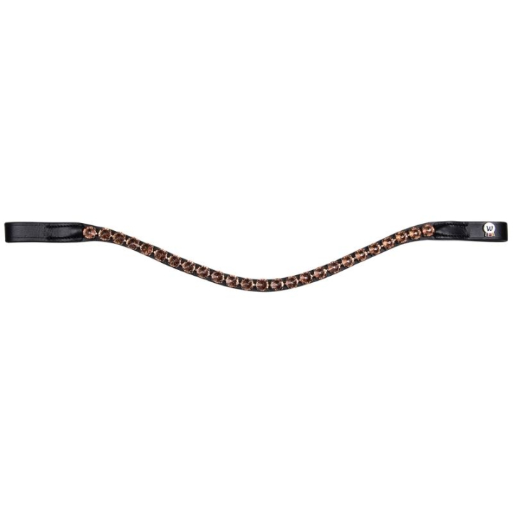 Stirnriemen Boost X-Line Schwarz/Roségold in der Gruppe Pferdezubehör & Pferdebedarf / Zaumzeug & Stirnriemen / Stirnriemen bei Equinest (9576708PBAPI_r)
