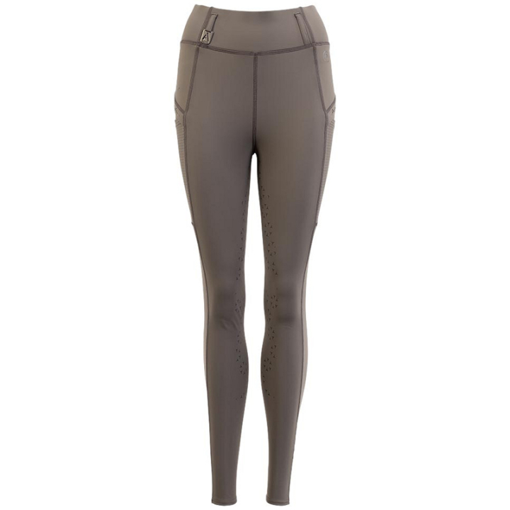 Reitleggings Tregging Exposure Silicone Full Seat Taupe in der Gruppe Reitbekleidung / Reithosen & Reitleggings / Reitleggings bei Equinest (A62245N08103TAU_r)