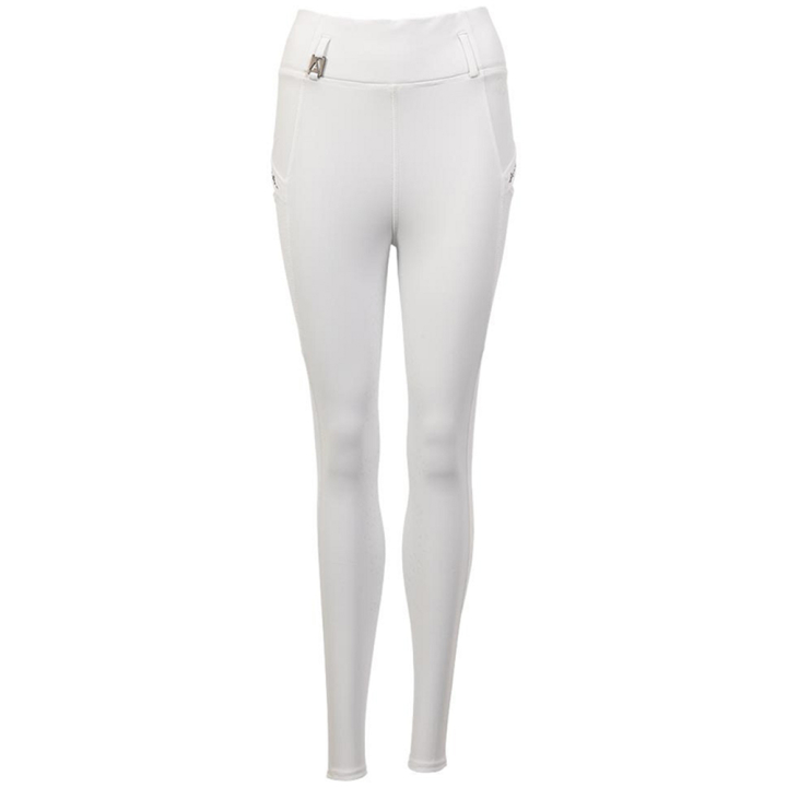 Reitleggings Tregging Exposure Silicone Full Seat Weiß in der Gruppe Reitbekleidung / Reithosen & Reitleggings / Reitleggings bei Equinest (A62245W00103WH_r)