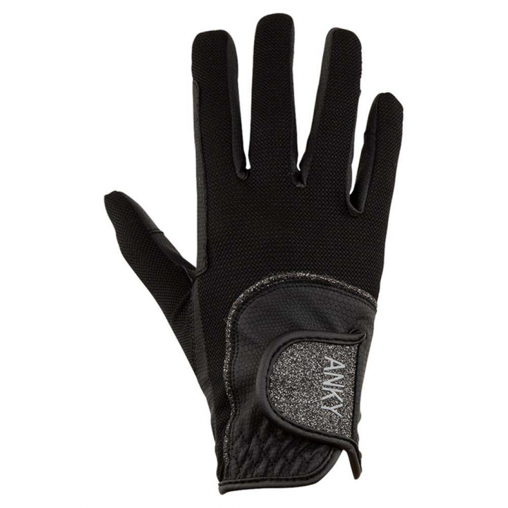 Reithandschuhe Technical Mesh Schwarz in der Gruppe Reitbekleidung / Reithandschuhe bei Equinest (A70919BA)