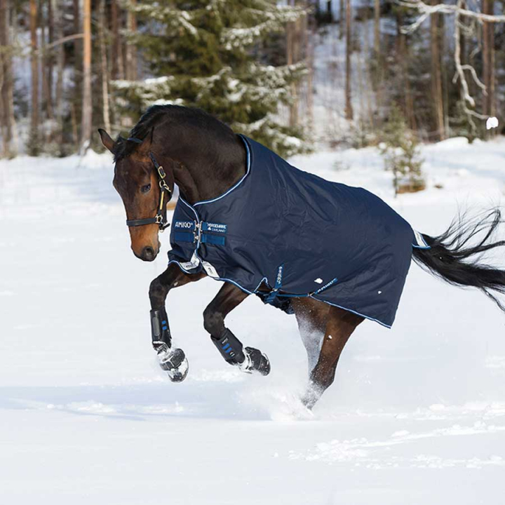 Winterdecke Amigo Bravo 12 400g Marineblau in der Gruppe Pferdedecken / Outdoordecken / Winterdecken bei Equinest (AARA43Ma_r)