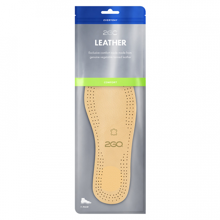 Einlage Leder 2-pack Beige in der Gruppe Schuhe, Stiefel & Chaps / Einlagen & Fersenerhöhungen bei Equinest (BA611053BE_r)