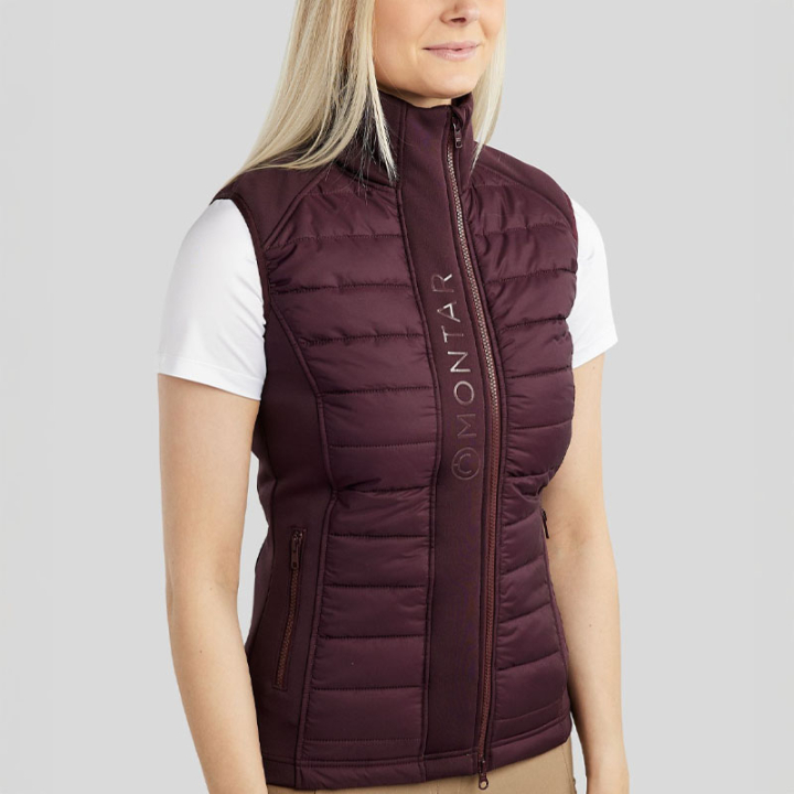 Hybridweste Emma Softshell Fig in der Gruppe Reitbekleidung / Westen bei Equinest (BW212436LPU_r)