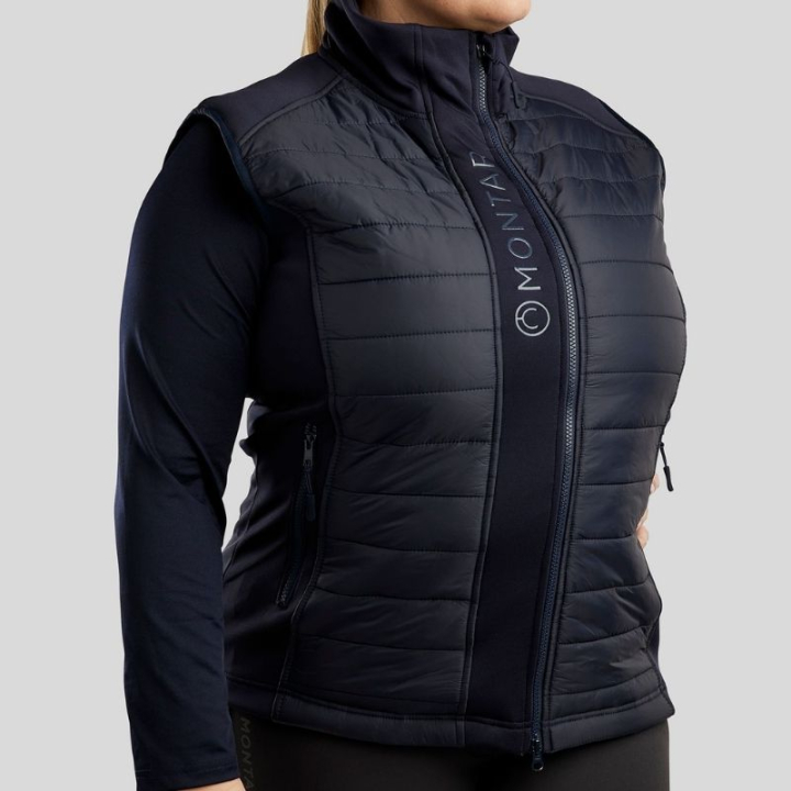 Hybridweste Emma Softshell Curve Marineblau in der Gruppe Reitbekleidung / Westen bei Equinest (CBW21247XNA_r)