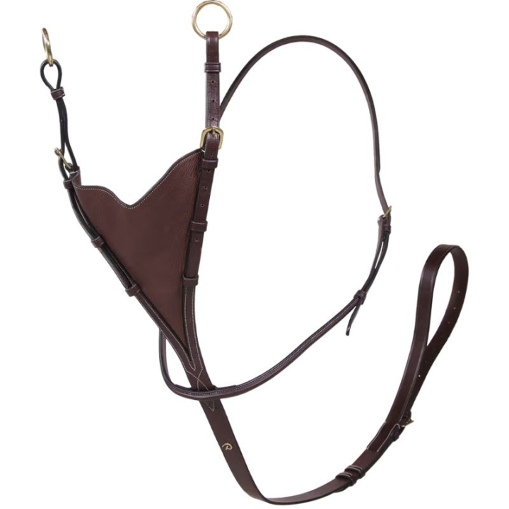 Martingal Soft Bib Dyon Collection Braun in der Gruppe Pferdezubehör & Pferdebedarf / Martingal & Vorderzeug / Martingal bei Equinest (DY07KBRCBR_r)