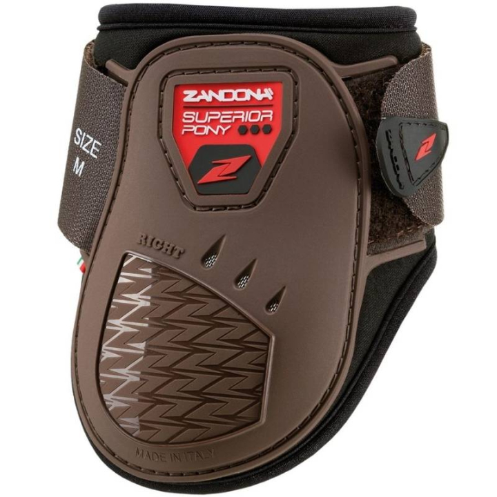 Streichkappen Superior Air Pony Braun in der Gruppe Pferdezubehör & Pferdebedarf / Beinschutz & Hufschutz  / Streichkappen bei Equinest (E2137PBNUNBKBR_r)