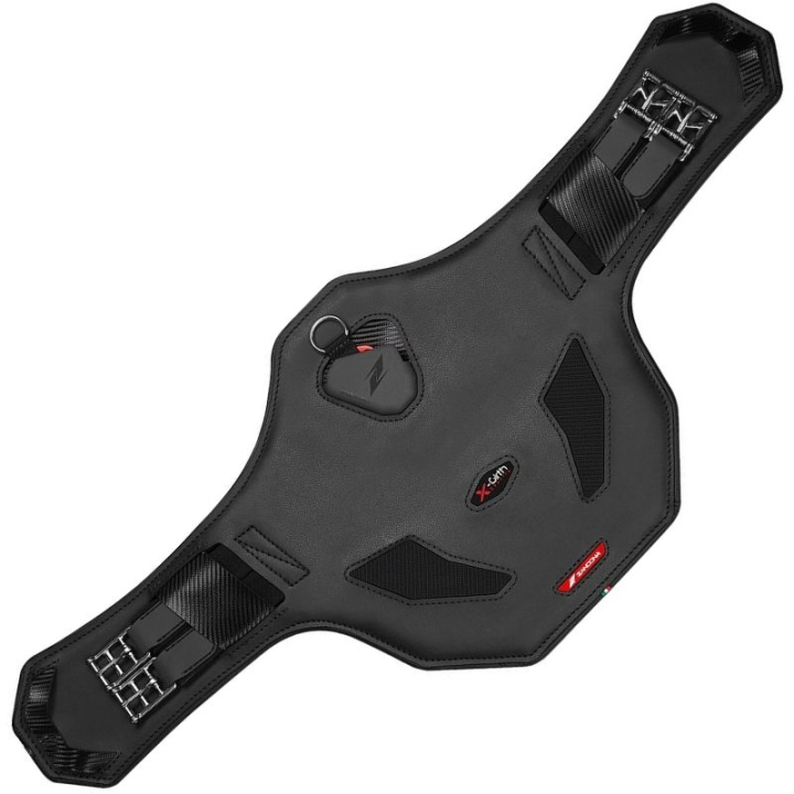 Stollenschutzgurt Vielseitigkeit X-Girth Schwarz in der Gruppe Pferdezubehör & Pferdebedarf / Sattelgurte / Stollengurte bei Equinest (E2460BK50BKBA_r)