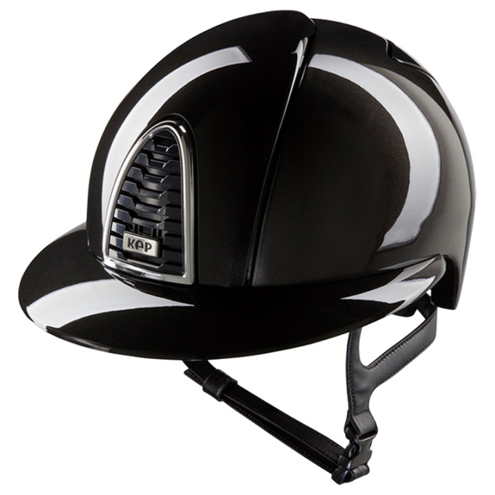 Reithelm Cromo 2.0 Shine Polo Schwarz in der Gruppe Reitausrüstung / Reithelme / Sonnenblende bei Equinest (E54321B00171BA_r)