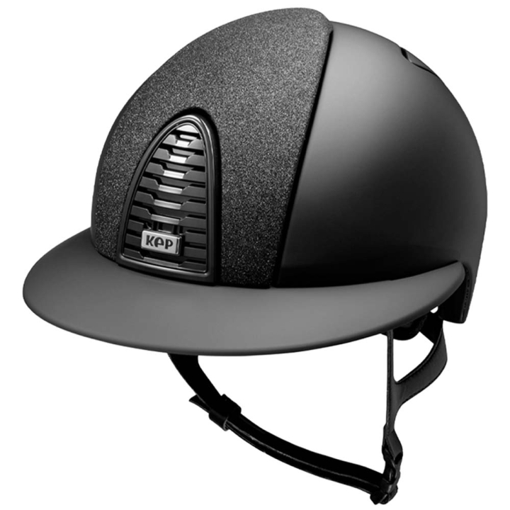 Reithelm Cromo 2.0 Matt Polo Inserto Star Schwarz in der Gruppe Reitausrüstung / Reithelme / Sonnenblende bei Equinest (E54324B00171BA_r)