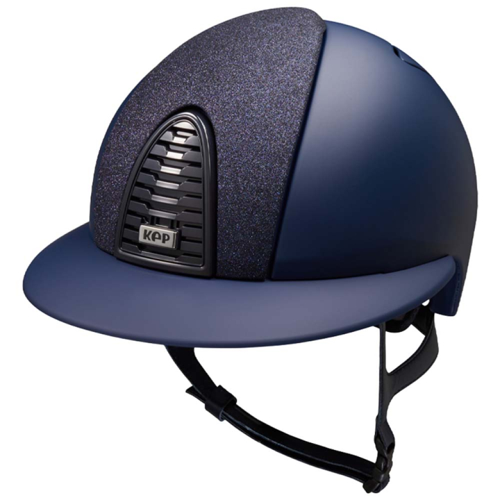 Reithelm Cromo 2.0 Matt Polo Inserto Star Marineblau in der Gruppe Reitausrüstung / Reithelme / Sonnenblende bei Equinest (E54324L05071NA_r)