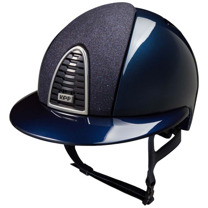 Reithelm Cromo 2.0 Shine Polo Inserto Star Marineblau in der Gruppe Reitausrüstung / Reithelme / Sonnenblende bei Equinest (E54326L05071NA_r)