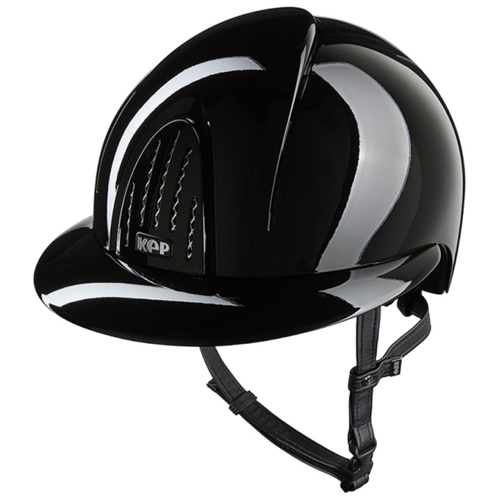Reithelm Smart Nova Metal Polish Polo Schwarz in der Gruppe Reitausrüstung / Reithelme / Sonnenblende bei Equinest (E54362B00171BA_r)