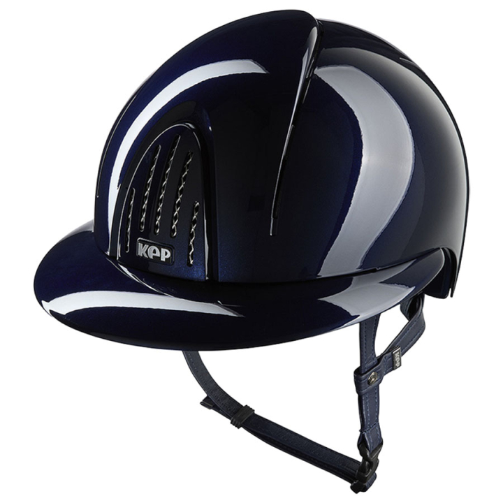 Reithelm Smart Nova Metal Polish Polo Marineblau in der Gruppe Reitausrüstung / Reithelme / Sonnenblende bei Equinest (E54362L05071NA_r)