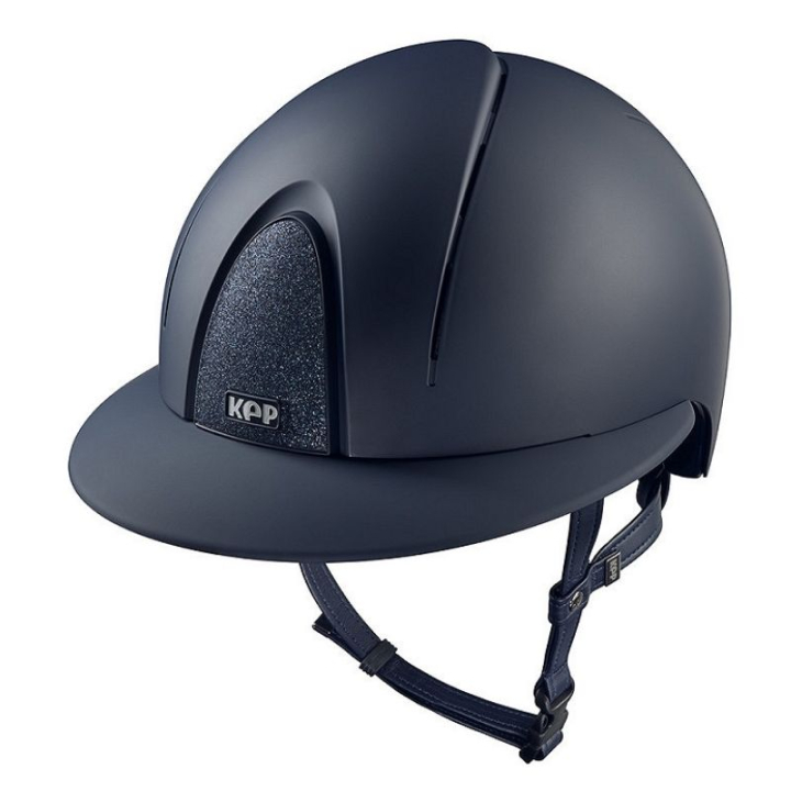 Reithelm Smart Nova Matt Polo Star Marineblau/Marineblau in der Gruppe Reitausrüstung / Reithelme / Sonnenblende bei Equinest (E54382L0NANA_r)