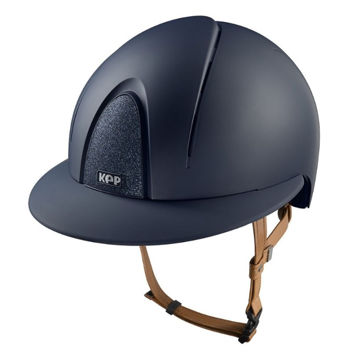 Reithelm Smart Nova Matt Polo Star Beige Strap Marineblau/Marineblau in der Gruppe Reitausrüstung / Reithelme / Sonnenblende bei Equinest (E54386L0NANA_r)