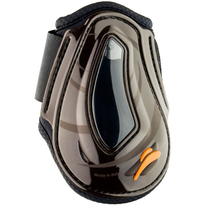 Streichkappen eAirshock Legend Velcro Braun in der Gruppe Pferdezubehör & Pferdebedarf / Beinschutz & Hufschutz  / Streichkappen bei Equinest (EAIRLGNDRLMVBR_r)
