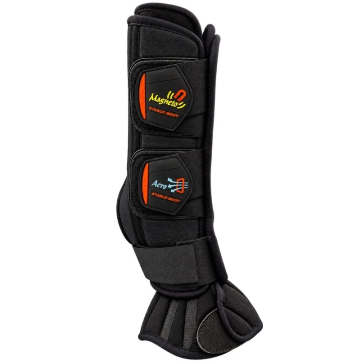 Stallgamaschen eBoots Aero Magneto Rear Schwarz in der Gruppe Pferdezubehör & Pferdebedarf / Beinschutz & Hufschutz  / Stall- & Transportschutz bei Equinest (EBOOAMXLRBA_r)