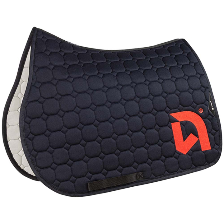 Schabracke Octagon Team Equinest Marineblau/Rot in der Gruppe Pferdezubehör & Pferdebedarf / Schabracken / Springschabracken & Vielseitigkeitsschabracken bei Equinest (EC018PB01010NARE_r)
