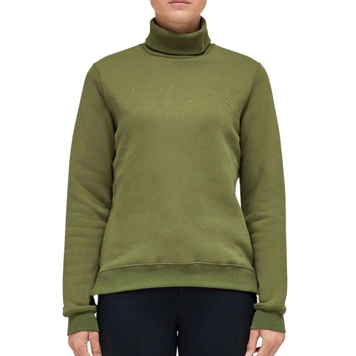 Polo Geprägt Grün in der Gruppe Reitbekleidung / Pullover & Fleecejacken bei Equinest (FED106GN)