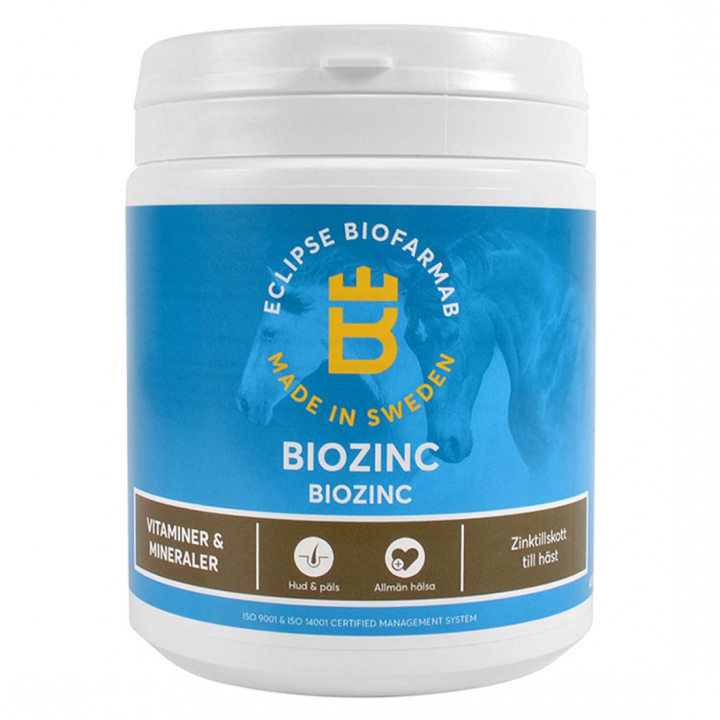 BioZinc 400g in der Gruppe Zusatzfutter & Ergänzungsfuttermittel / Zusatzfutter für Pferde / Vitamine & Mineralstoffe bei Equinest (H12032)