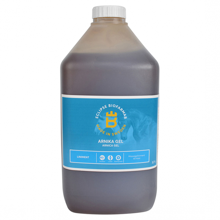 Arnika-Gel 2,7 l in der Gruppe Pflegeprodukte / Einreibemittel & Tonerde / Arnica bei Equinest (H12042)