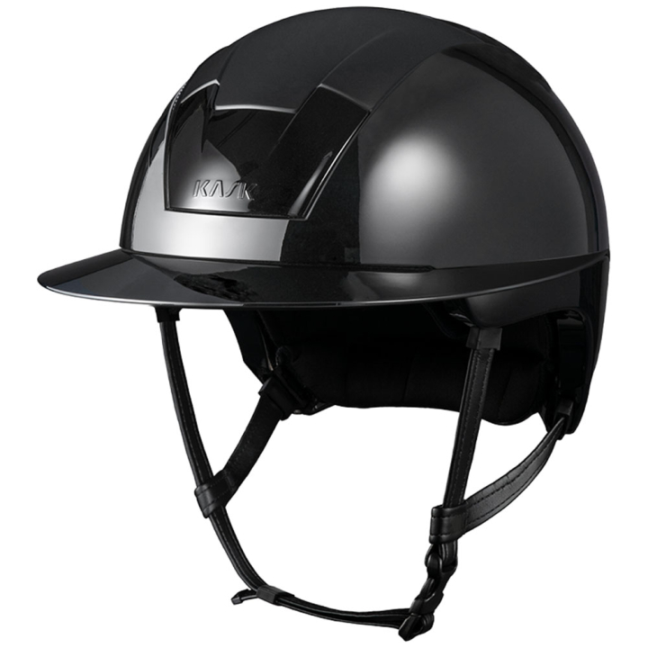 Reithelm Kooki Lady Shine Schwarz in der Gruppe Reitausrüstung / Reithelme / Sonnenblende bei Equinest (HHE0A3739751BA_r)
