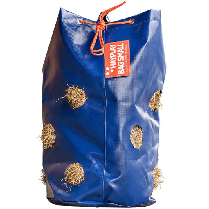 Heunetz HayPlay Tiebag Small Dunkelblau in der Gruppe Stall & Weide / Stallzubehör / Heunetze & Heutaschen bei Equinest (HO-PB-S)