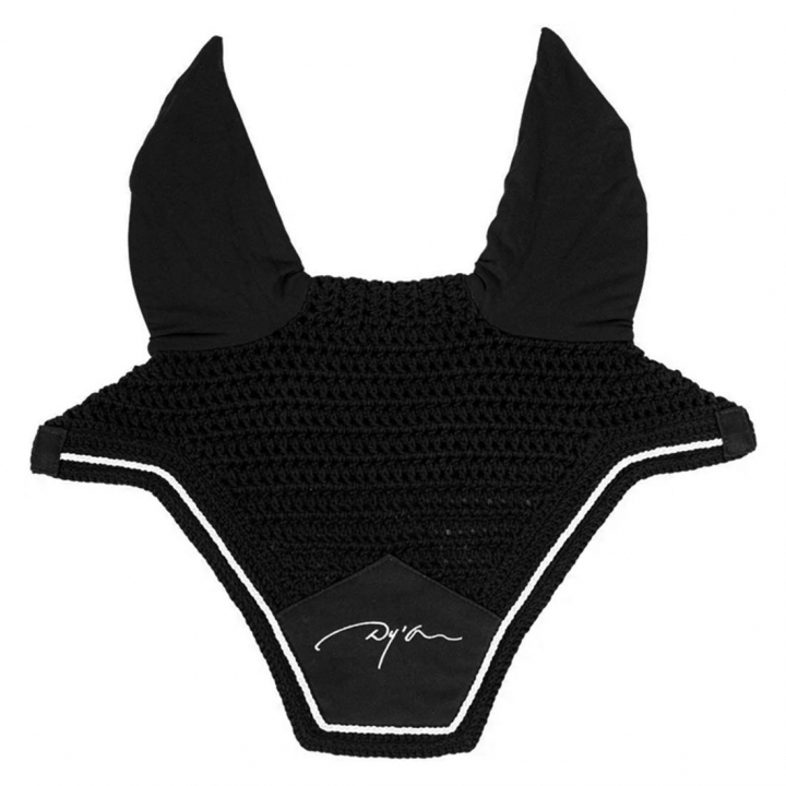 Haube Diamond Schwarz in der Gruppe Pferdezubehör & Pferdebedarf / Fliegenhauben bei Equinest (HO24IBLFBA_r)