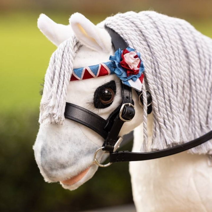 Trense Toy Pony Showing Schwarz in der Gruppe Steckenpferde & Spielzeugpferde / Zubehör für Spielzeugpferde bei Equinest (IT042180BA)