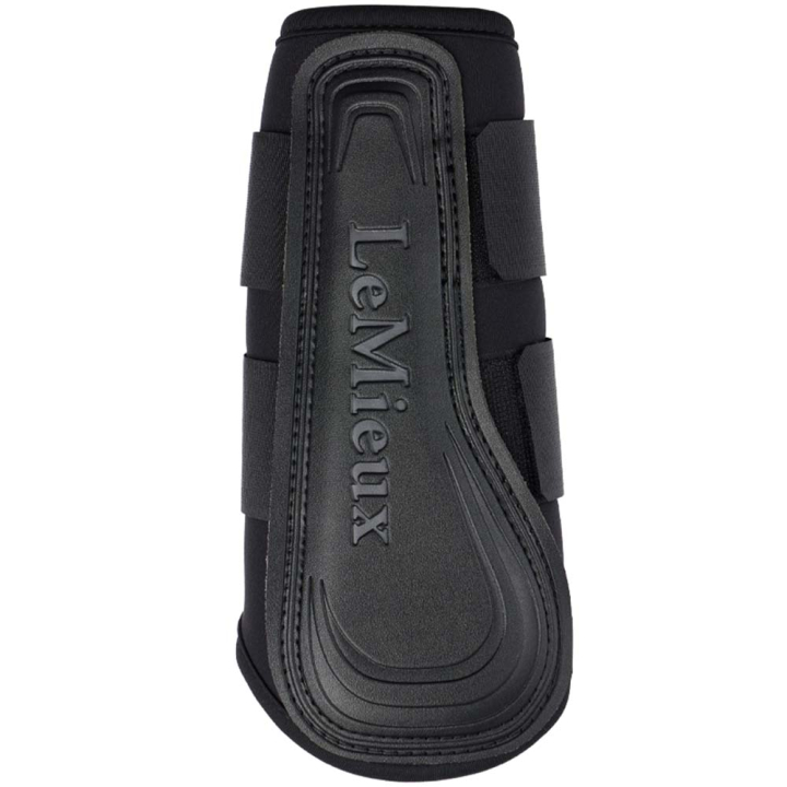 Arbeitsgamaschen Grafter Schwarz/Schwarz in der Gruppe Pferdezubehör & Pferdebedarf / Beinschutz & Hufschutz  / Arbeitsgamaschen & Dressurgamaschen bei Equinest (IT04916003BABA_r)