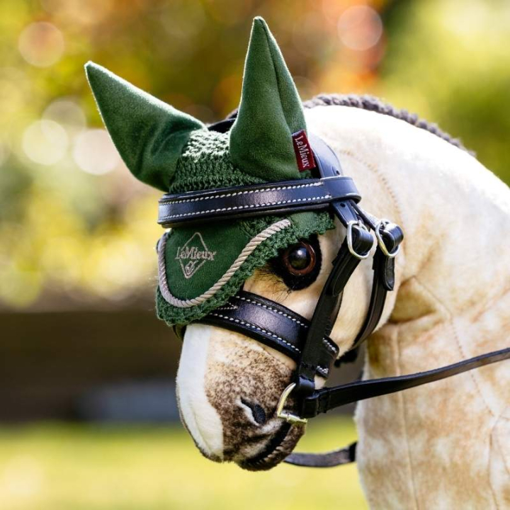 Haube Toy Pony Classic Grün in der Gruppe Steckenpferde & Spielzeugpferde / Zubehör für Spielzeugpferde bei Equinest (IT075720GN)