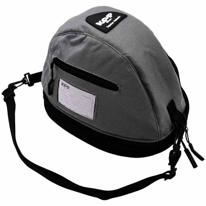 Helmtasche Cromo 2.0 Schwarz/Grau in der Gruppe Reitausrüstung / Reithelme / Reithelmtaschen bei Equinest (KEPBAG)